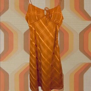 Woven Copper Dress | Brand New